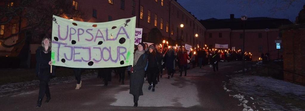 JOURVERKSAMHET Jouren arrangerade gratis prova-på pass i feministiskt självförsvar under Kulturnatten i Uppsala.