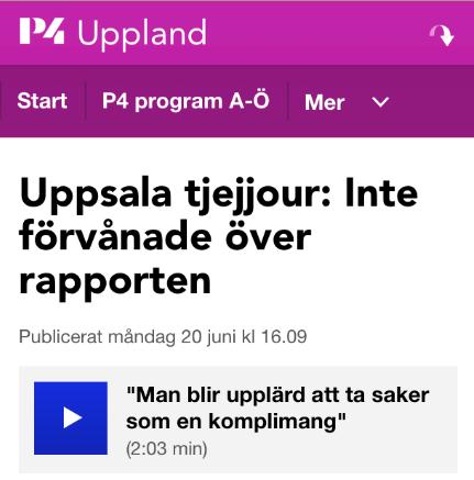 JOURVERKSAMHET TV Medverkade i Nyhetsmorgon i TV4 där vi pratade om hur vi jobbar förebyggande mot sexuellt våld och vad som skulle behöva göras på ett nationellt plan för att förebygga sexuellt våld.