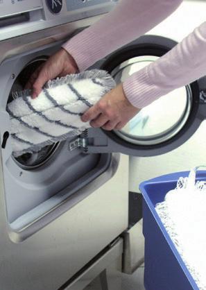 Activa Damp har en mjuk, hållbar kardborrebaksida och tar därför mindre plats i tvättmaskinen.