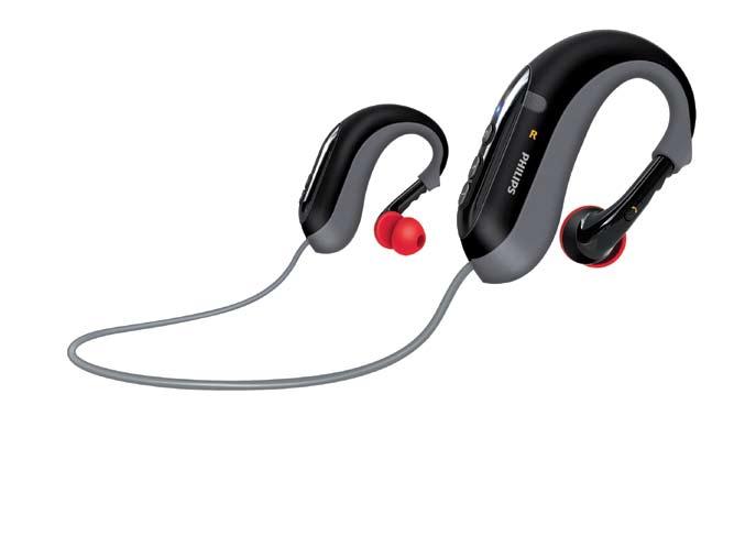 Översikt över ditt Bluetoothstereoheadset Svenska Power on/off LED