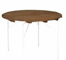 10 779 Fällbord Fällbart bord med boklaminatskiva b 80 cm, h 74 cm, l