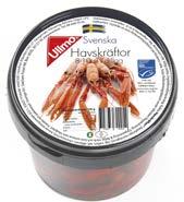 178 109 Soft shell crab 80-100 G Singelpackade, hela krabbor som