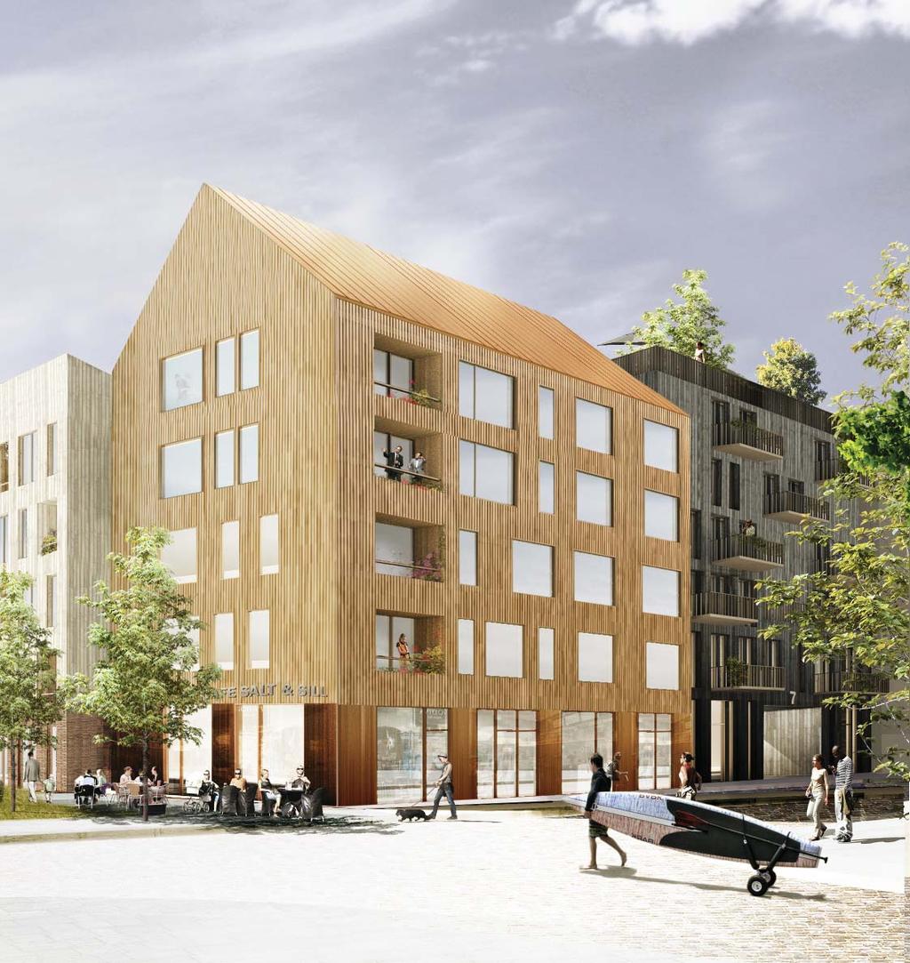 NORRTÄLJE HAMN GESTALTNINGSKONCEPT STOCKHOLM 2017-03-17 8 Gestaltningskoncept FASADLI OCH ENTREER Kvarterstrukturen är varierad och byggnadernas fasadliv är förskjutna.