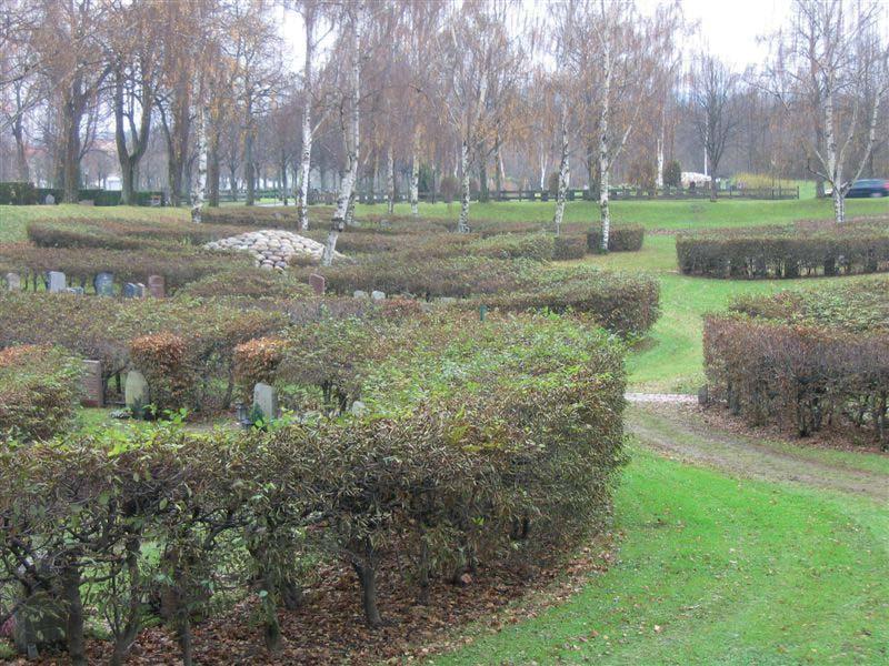 22 BYGGNADSVÅRDSRAPPORT 2007:135 Område D Allmän karaktär Område D omfattar kvarter 37-42. Området ligger i dalsänkan mellan den nya kyrkogården och markplanet intill järnvägsvallen.