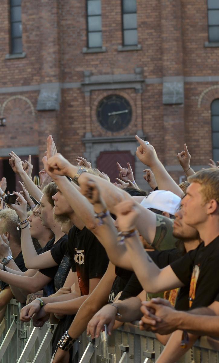 inte blir att staden förfulas. Anordningar som byggs upp i samband med arrangemanget kan vara tält, scener, läktare, tillfälliga serveringsytor, affischer, banér och övrig reklam.