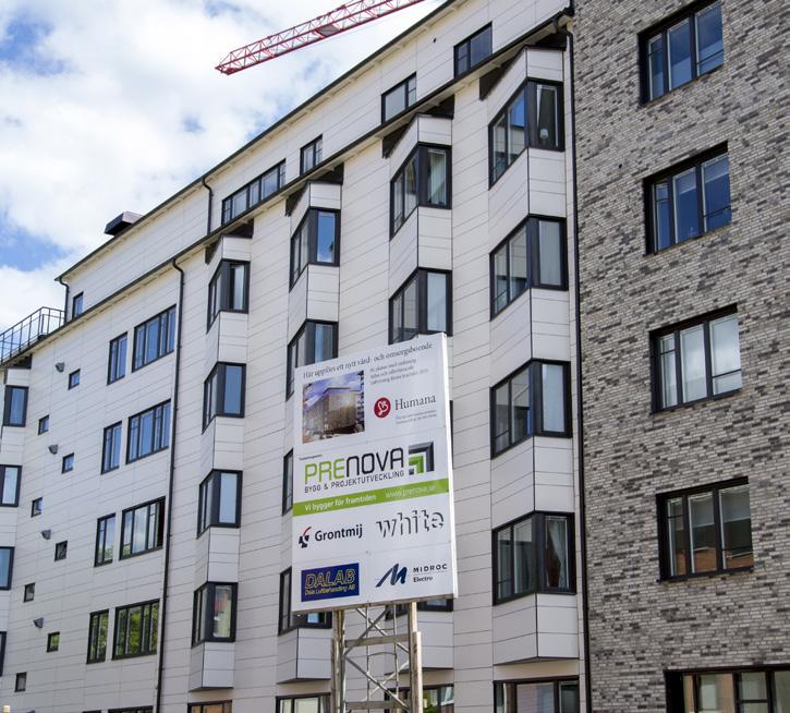 3.3.2 Byggskyltar Byggskyltar kan i regel accepteras men bör om möjligt placeras på tomtmark. De sätts upp i anslutning till om- eller nybyggnation.