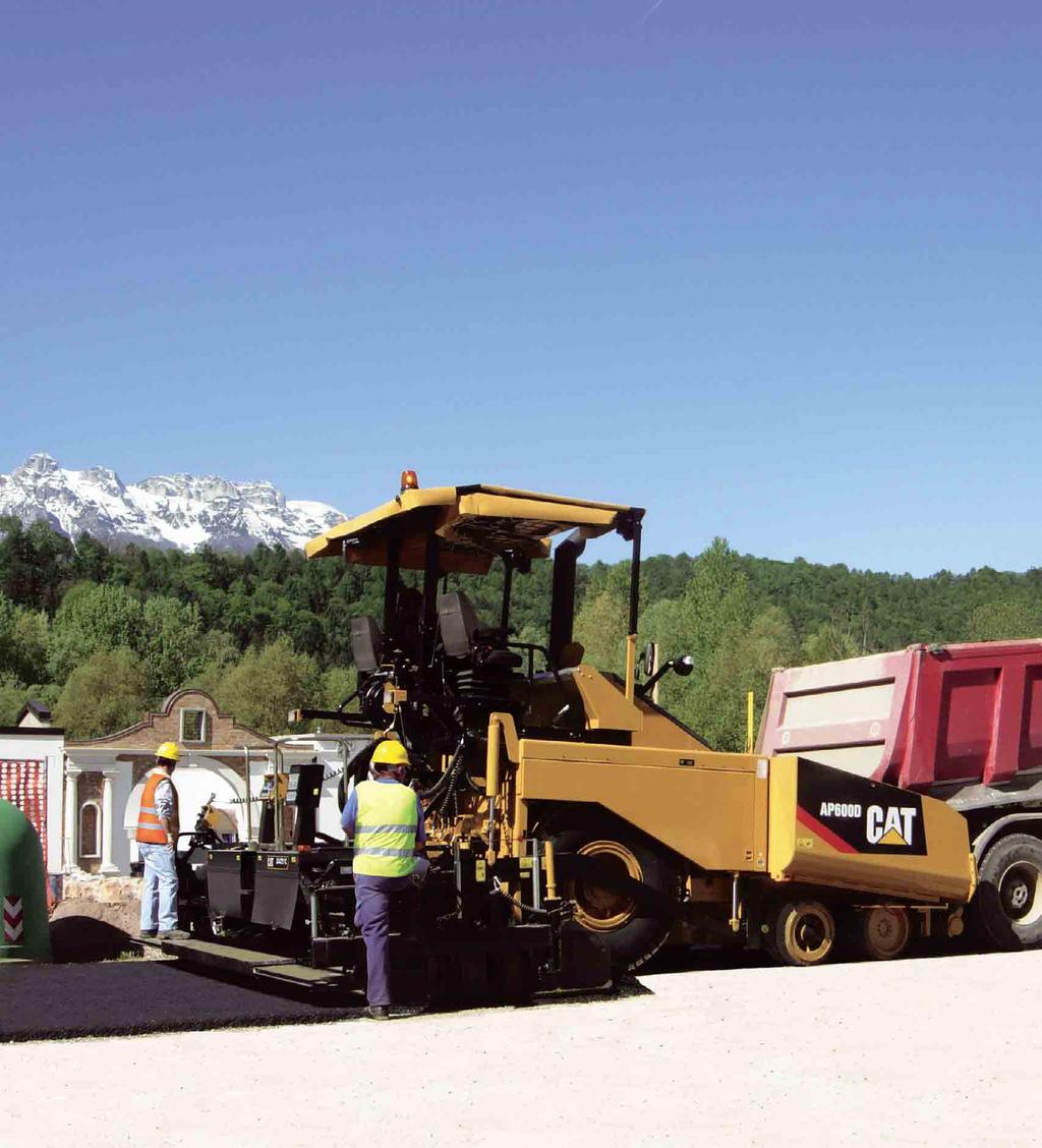 AP600D Asfaltläggare Cat C6.