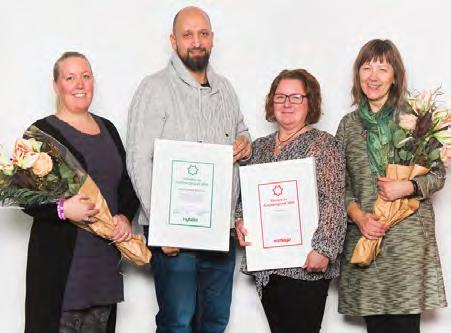 Priser, utmärkelser, nya verksamheter, forskning och utveckling Vinnare av Kvalitetspriset 2016: Jenny Sylvén och Tony Blomberg, Ungstöd Stockholm och Ann-Charlotte Olsson och Agneta Nilsson från