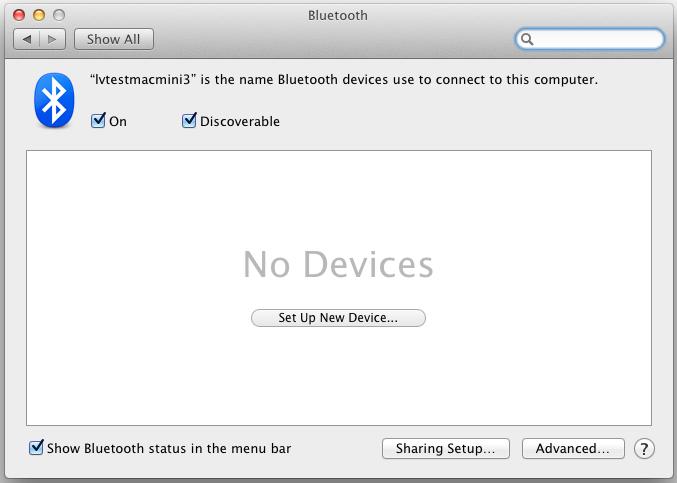 Gå till Systeminställningar och välj Bluetooth. Välj Ställ in ny enhet eller Lägg till ny enhet.