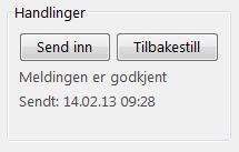 Till vänster om reglerobjektsnamnet visas en färgad prick som anger om reglerobjekten har en aktuell datamängd eller inte. Figur 9 - Reglerobjektväljare med status.