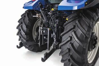 T5 Electro Command är helt kompatibel med New Holland 700TL-sortimentet av frontlastare med brett chassi: den perfekta kombinationen för produktivitet.