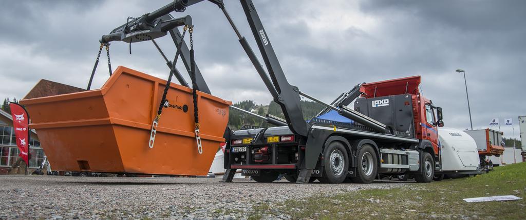 Container för flera behov! rä Brännbart Deponi Skrot MaserFrakt-en del av din vardag!