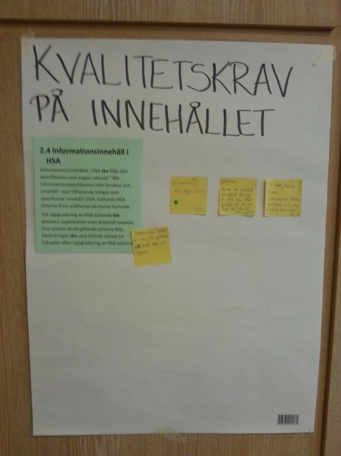 Avsnitt 2.4 Gula lapparna säger: Omformulera sista stycket i 2.4, d.v.s. stryk bör uppdateras. Behåll sista stycket.