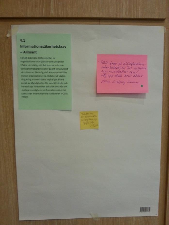 Avsnitt 4.1 Gula lappen säger: Verkställ rek. om sammanhållen katalog för en org. Spegla info.