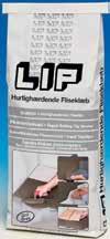 lip Fogmassa Används i första hand till sugande plattor, fogbredd -5 mm. Förp.