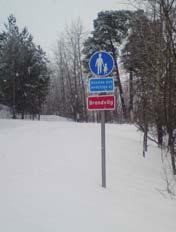 2017-02-14 Kontroll av räddningsväg väl uppmärkta fria från hinder snöröjda under vintern. 59.