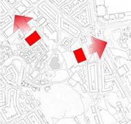 Förslagets utgångspunkt, som bygger på idén att samlokalisera de konstnärliga institutionerna uppe på Campus Näckrosen, är att förstärka och utveckla platsens stadsbyggnadsmässiga och