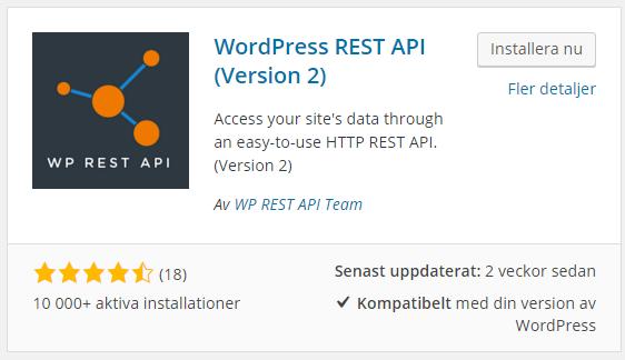 WP REST API 29 WP REST
