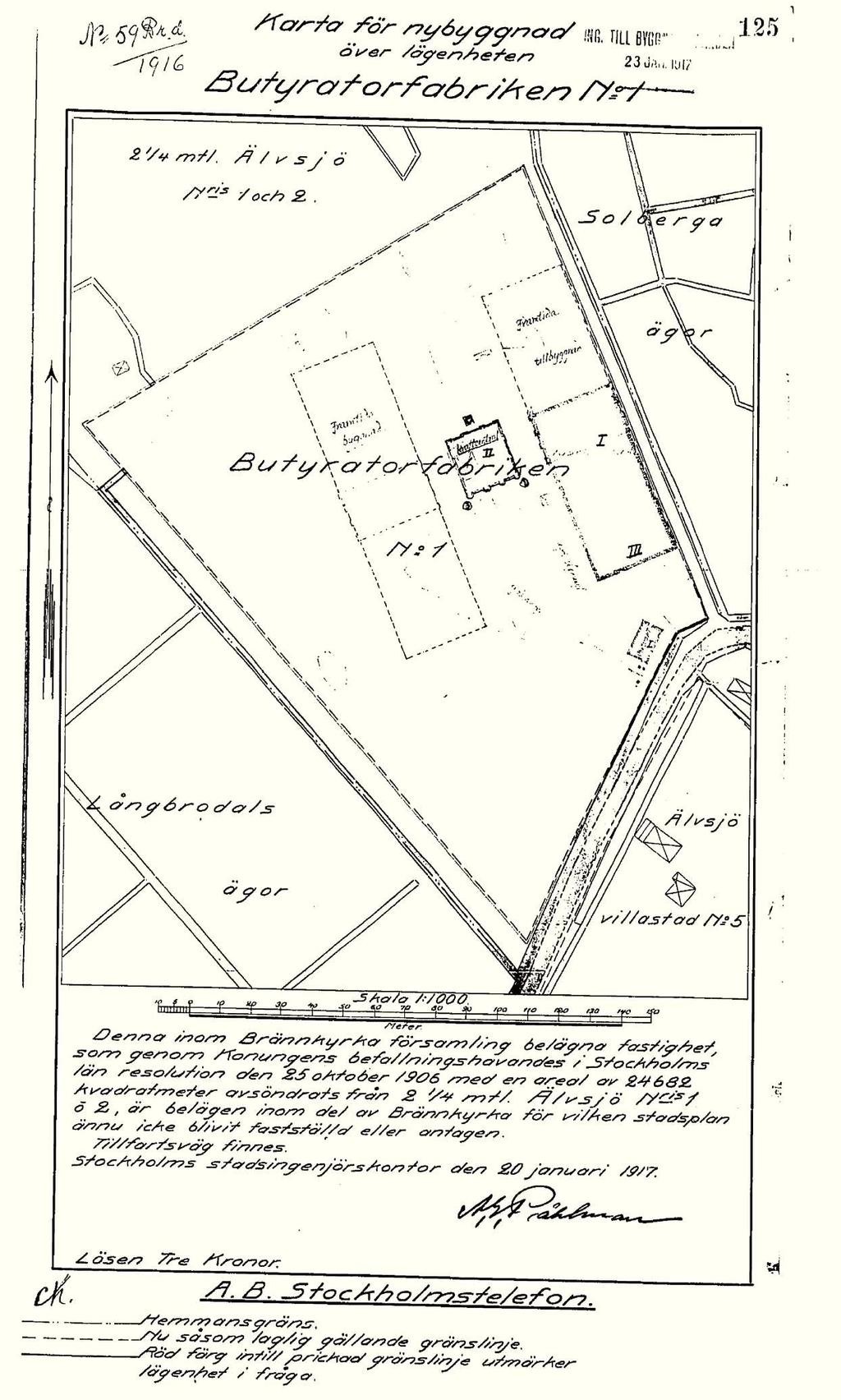 Verksamheten lades ner 1907 och området stod utan större verksamhet en tid.