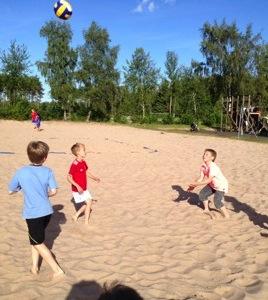 Beachvolley på Habo Energi Beach Arena Träningar hela sommaren Sommarkampen utvalda tillfälle Habo Challenge Beachvolleyskola v.