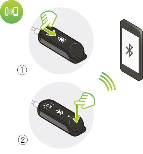 Tips: Din TomTom Touch använder Bluetooth Low Energy (BLE) för att kommunicera med TomTom Sports-appen. Viktigt!
