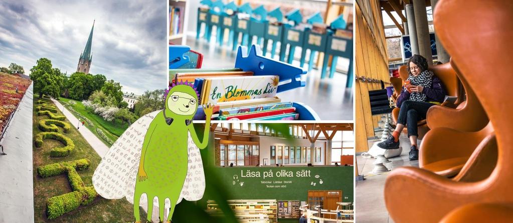 Linköpings stadsbibliotek. Foto: Matilda Ahl. Barn och unga I den nya samlade nationella biblioteksstatistiken är åldersgränsen för barn och unga 0 17 år.