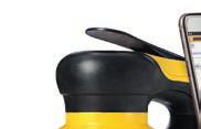609040 MY MIRKA Den uppgraderade Mirka Deros har en inbyggd vibrationssensor med Bluetooth.