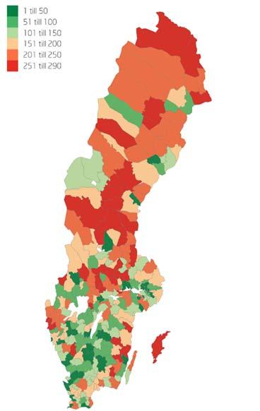 Mål: Karlstad ska ha ett av Sveriges tjugo bästa företagsklimat För att mäta om Karlstad har ett av Sveriges tjugo bästa företagsklimat använder vi resultaten från två olika undersökningar som