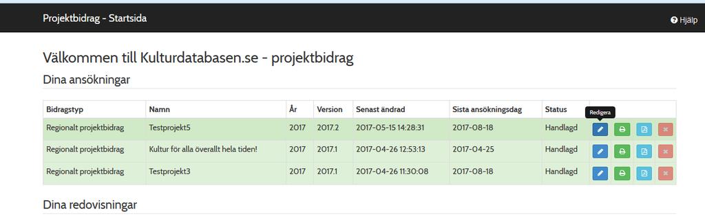 6 (7) Beslut om fördelning av bidrag skickas ut till alla ansökande via e-post av handläggaren.