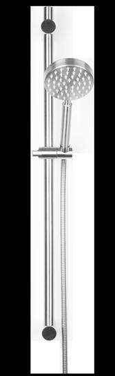 SATELLIT SAH-77DS [ RSK: 832 01 09 ] Ett duschpaket med en klassisk och tidlös design. Duschstång: 750 mm.