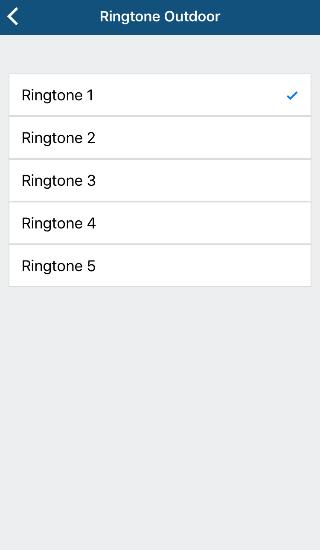 För Android-mobil finns fler ringsignaler (från själva mobilen) att välja bland. 2 Upprepad ringsignal.