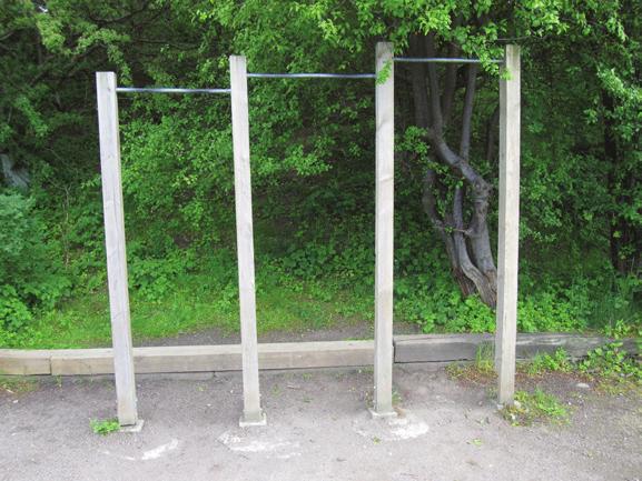 Utveckla siktstråk och genomsiktlighet för att skapa trygghet på platsen.