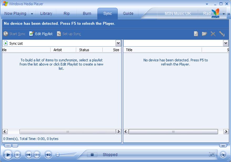 2 Klicka "Sync settings" (Synkroniseringsinställningar) eller "Setup Sync" (Inställningar Synkronizering), välj "Synchronize device automatically" (Synkronizera enheten automatiskt) och välj de
