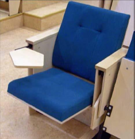 HÖRSALSSTOL ALFING KONGRESS Hörsalsstol Alfing Kongress är en stabil och mycket komfortabel stol lämplig för konferens och kongress där ett bekvämt sittande är viktigare än att skriva.