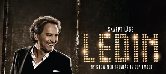 CIRKUS, STOCKHOLM LÖRDAGEN DEN 7 OKTOBER Han är tillbaka! En av Sveriges mest älskade artister intar återigen scenen med en nyskapad musikalisk käftsmäll till show.