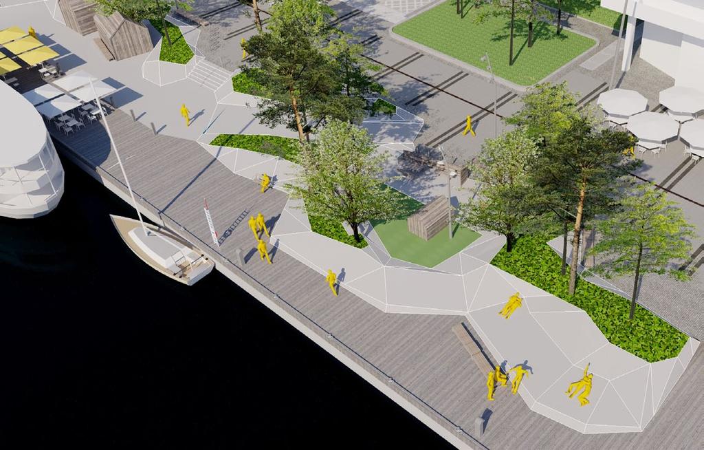 10. UTRUSTNING & MÖBLERING Gator och torg är allmänna platser som tillhör alla som bor och vistas i staden och det är därför nödvändigt att ställa krav på utformningen och möbleringen av dessa ytor.