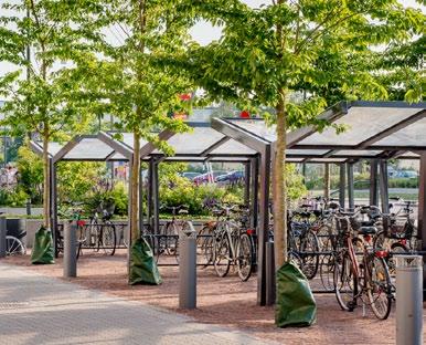 Pollare mellan: Gångfartsområden, parker mm Typ: Nifo Orbis midi med reflexband alternativt