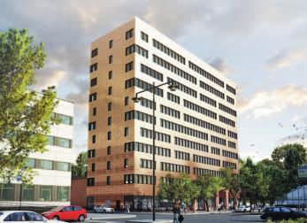 Pågående projekt UPPSALA, KUNGSÄNGEN 10:1, 10:2 Klövern har uppfört ett hotell invid centralstationen i Uppsala.