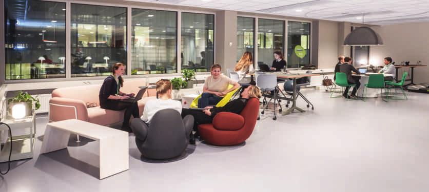 FÖRVALTNINGSBERÄTTELSE Tele2 och Klövern har haft en bra samverkan vid etableringen av Tele2s nya huvudkontor.