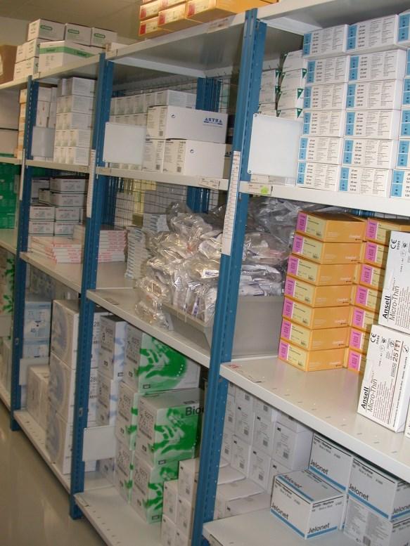 Förrådshantering och transport av produkter med