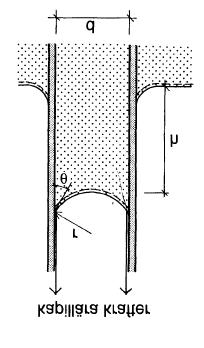 Fuktflöde diffusion: G = fuktflöde, kg/s δ v = ångpermeabiliteten, m /s v = ånghalt, kg/m 3 Fuktflöde övertryck: k p = permeabilitetskoefficienten, kg/m η = vattnets dynamiska viskositet, Pa s p =