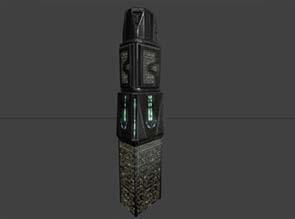 detaljgrad lägre. I Unreal Tournament 3 så ser spelaren bara denna modul som ett hus som befinner sig långt bort från spelaren.