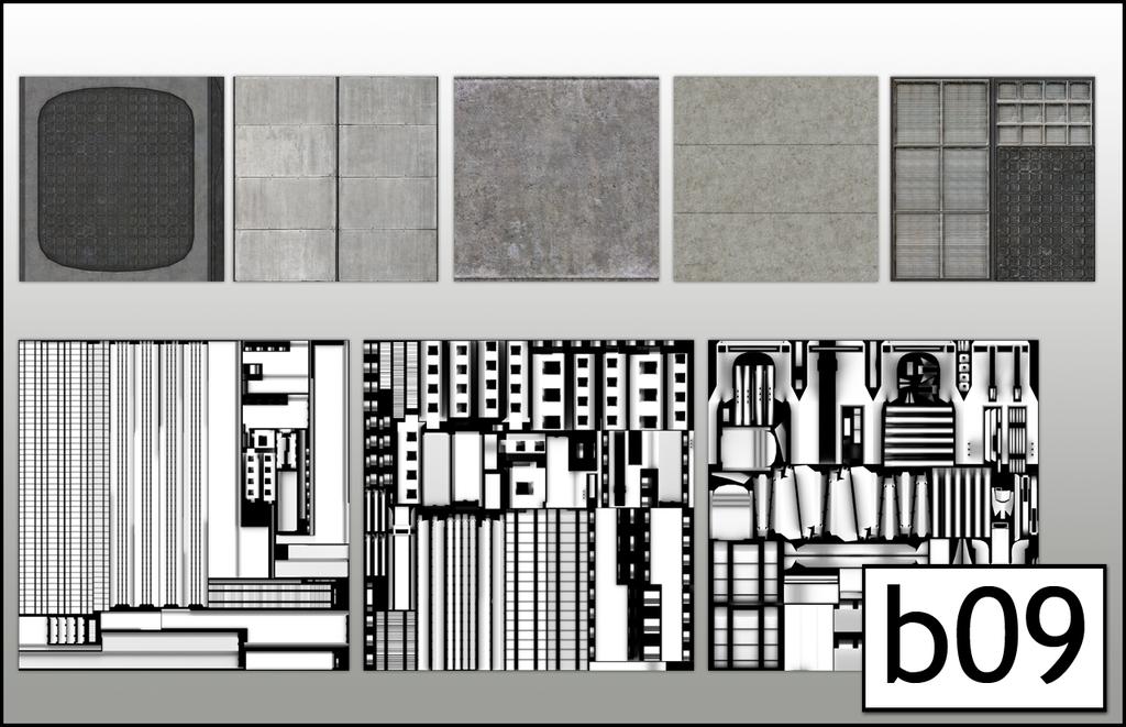 Figur 14: De nya texturerna. Figur 15: De ursprungliga texturerna.