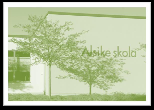 Beskrivning av Alsike skola och fritidshem Bakgrundsfakta Skolan hittar du i Alsike, några kilometer utanför Knivsta centrum, i ett bostadsområde som ständigt växer.