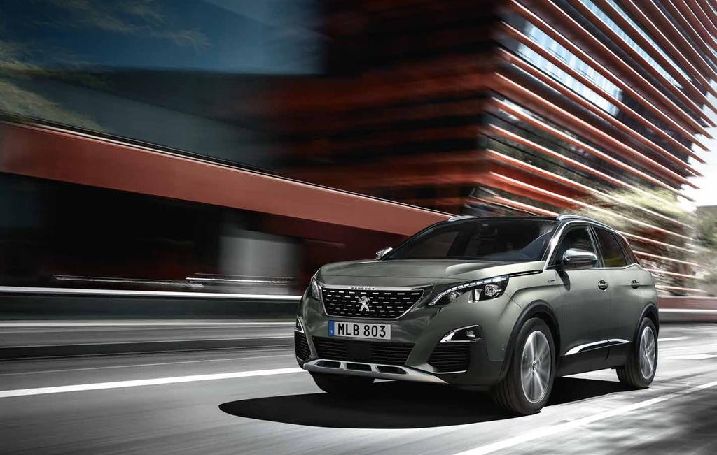 NYA PEUGEOT 3008 SUV NYA PEUGEOT I-COCKPIT - SUVERÄN FUNKTION OCH ERGONOMI NYA 3008 ACTIVE PureTech 130 5,1 l/100 km 117 g/km Rek. pris 219.900 kr Ord. pris 239.