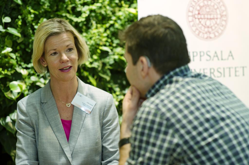 UPPSALA UNIVERSITET VB 2014, CFF 9 november. Arrangemanget ägde rum i Navet vid Biomedicinskt Centrum (BMC) där vi hade tillgång till ytor för mingel i pauser samt många små grupprum för diskussioner.