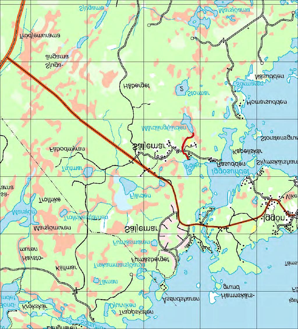 8.2 Avrinningsområde: 50051 Mårdängbäcken 8.2 Mårdängbäcken Koord: X: 675068 / Y: 157882 Karta över Mårdängbäcken (1 ruta = 1 km 2 ).