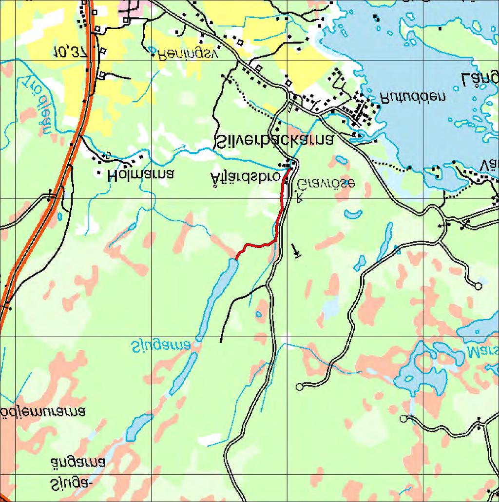 8.6 Avrinningsområde: 50051 Sjugbäcken 8.6 Sjugbäcken Koord: X: 674677 / Y: 157801 Karta över Sjugbäcken (1 ruta = 1 km 2 ).