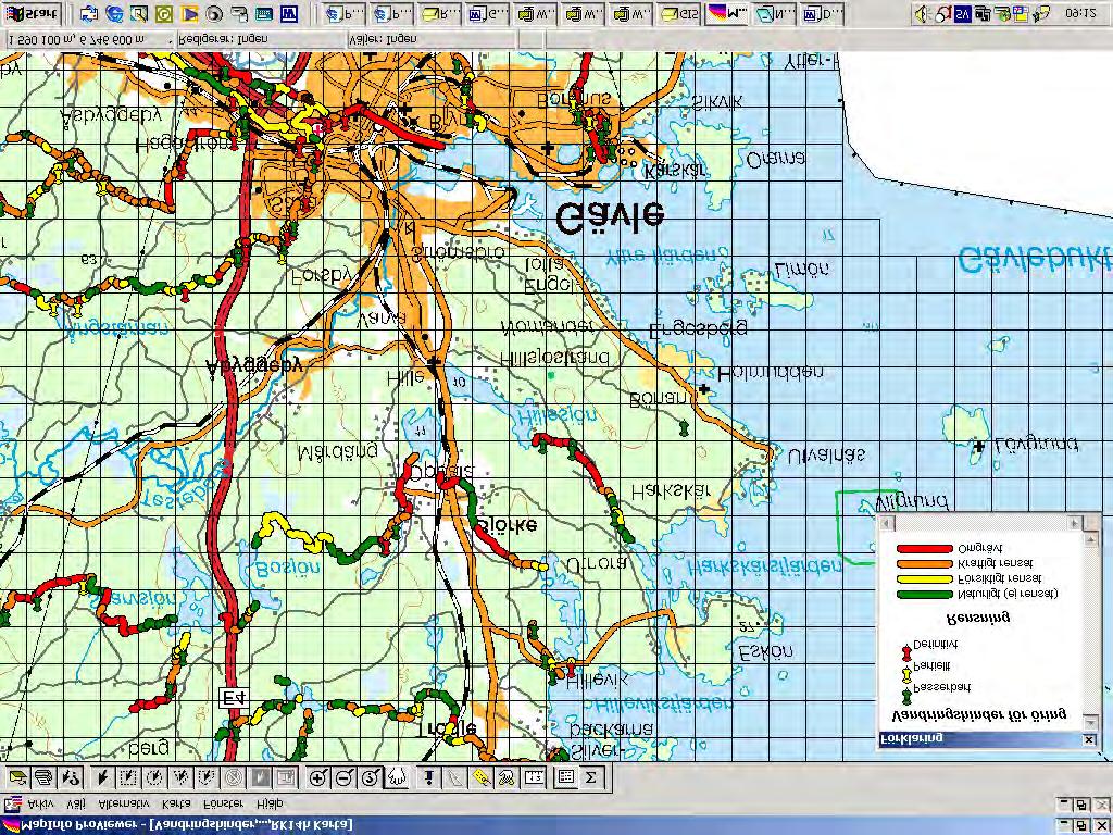 BILAGA 2 Kartexempel Exempel på karta från GIS-databasen.