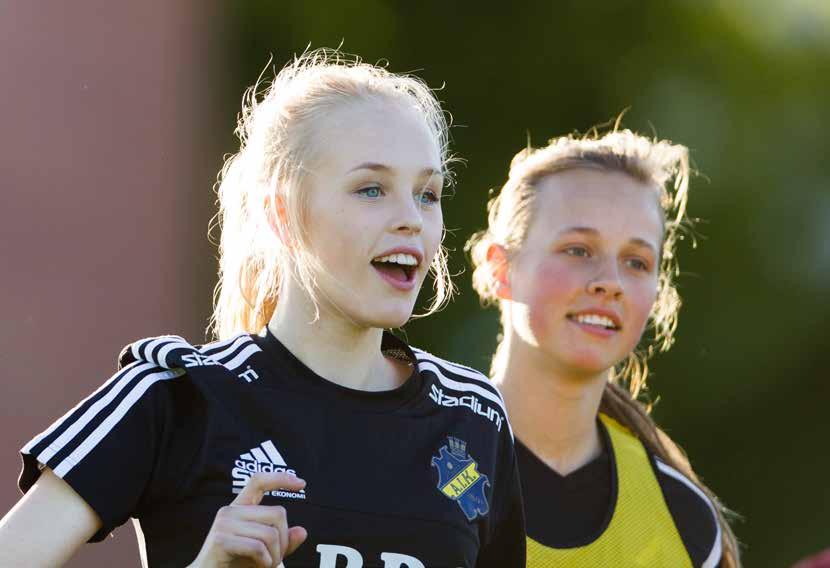 FLICKVERKSAMHETEN Målvaktstränare tränare med ansvar för målvaktsträning/samarbete målvakt och utespelare Fystränare tränare med ansvar för spelarnas fysiska utveckling och träningarnas intensitet